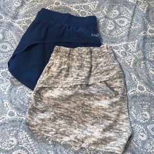 Lorna Jane workout / running shorts (2 for $25).